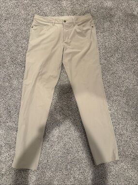 lululemon athletica Men's Light Tan Performance Chinos